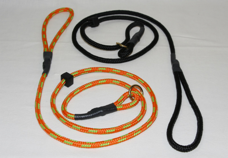 BLF - Udstillingsline Webbing 8 mm x 140 cm - Sort