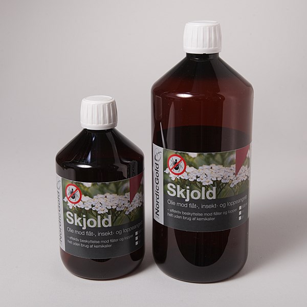 UniQ SKJOLD naturlig loppeog flåt bekæmpelse - 1L