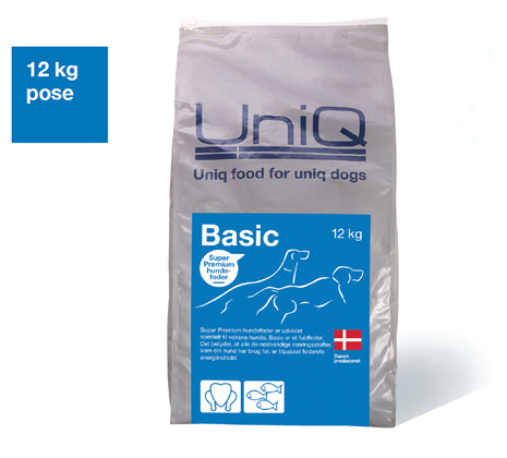 UniQ BASIC premium hundemad til voksne hunde