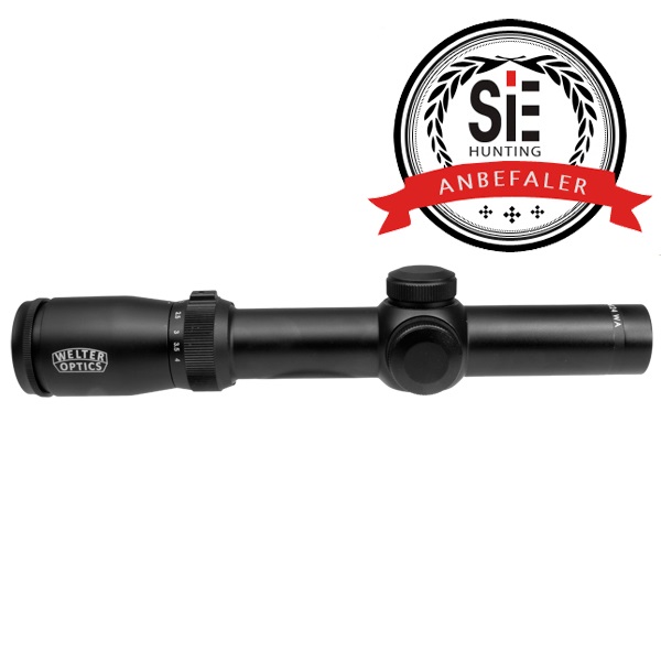 Welter Optics WA Model 1-6x24, 1,5-6x42, 2,5-10x50, 3-12x56 med belyst sigte - Billede 6