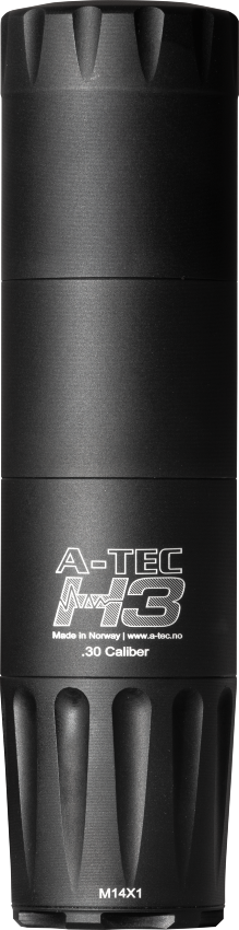 A-Tec H3 Lyddæmper Cal .30 - 2 Modul