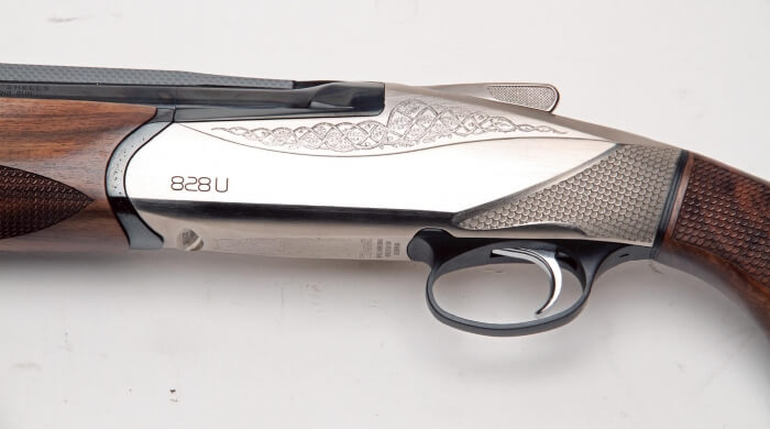 Benelli 828U Haglgevær 12/76 Sølv eller sort - Billede 4