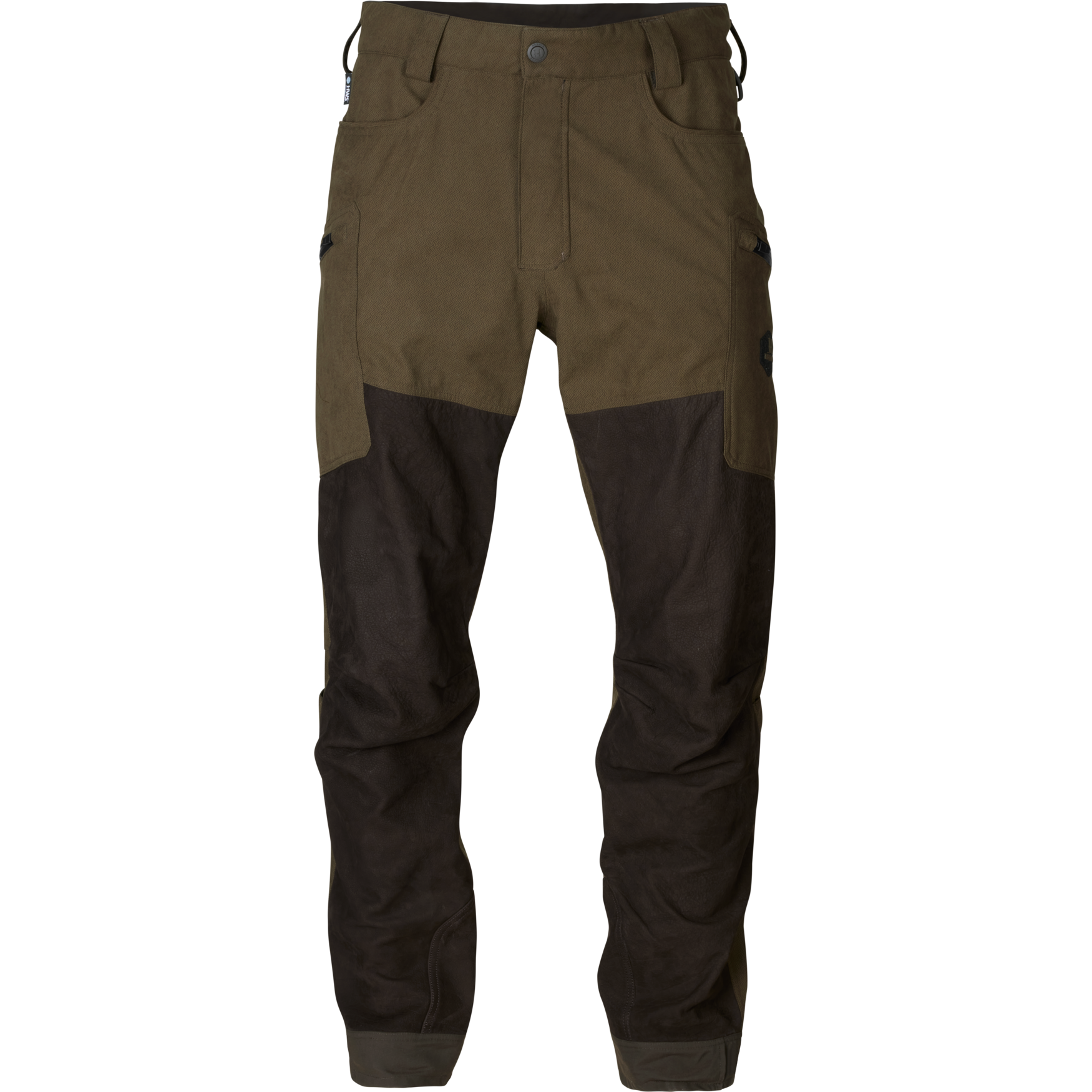 Härkila Driven Hunt HWS leather bukser Willow green/Shadow