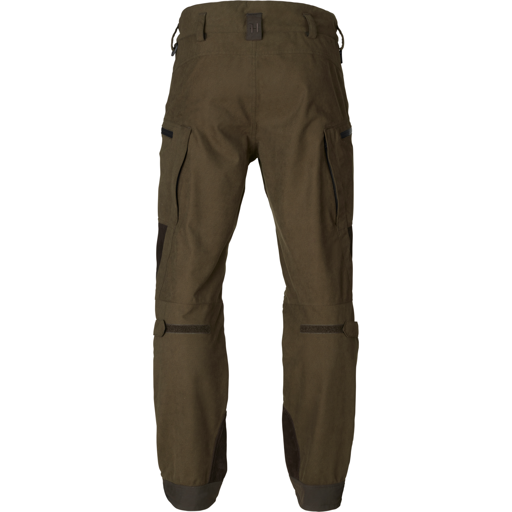 Härkila Driven Hunt HWS leather bukser Willow green/Shadow - Billede 5