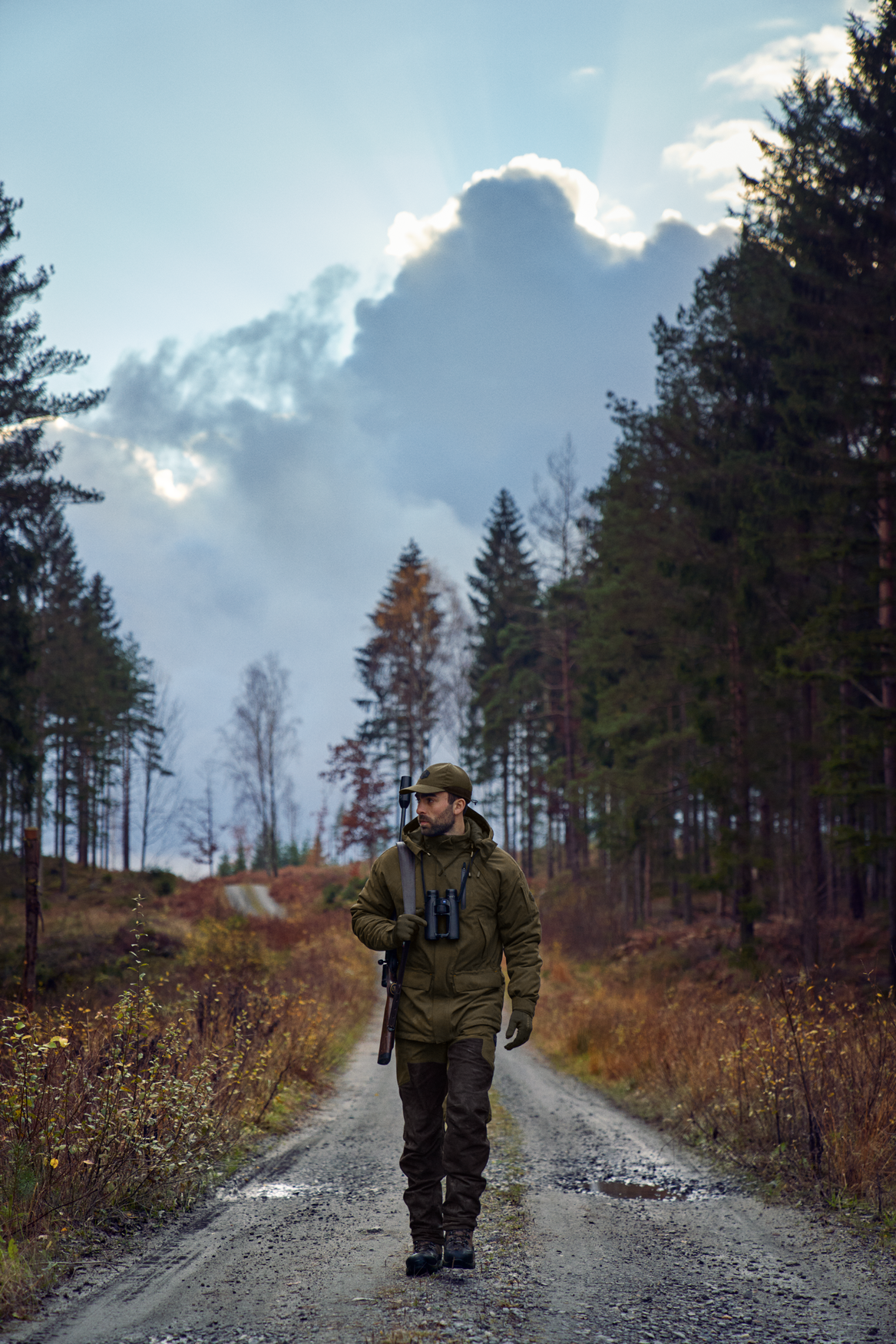 Härkila Driven Hunt HWS leather bukser Willow green/Shadow - Billede 9