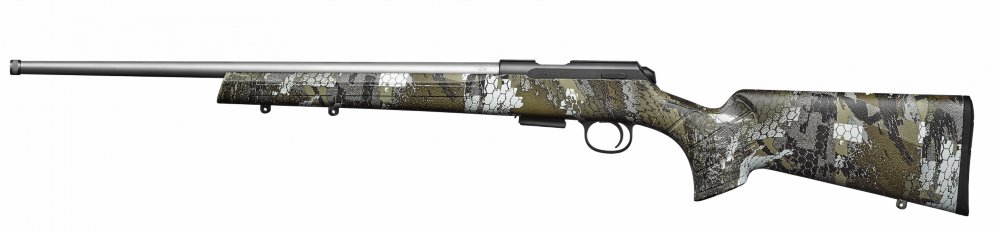 CZ 457 Salonriffel Stainless Camo Skæfte cal. 22LR