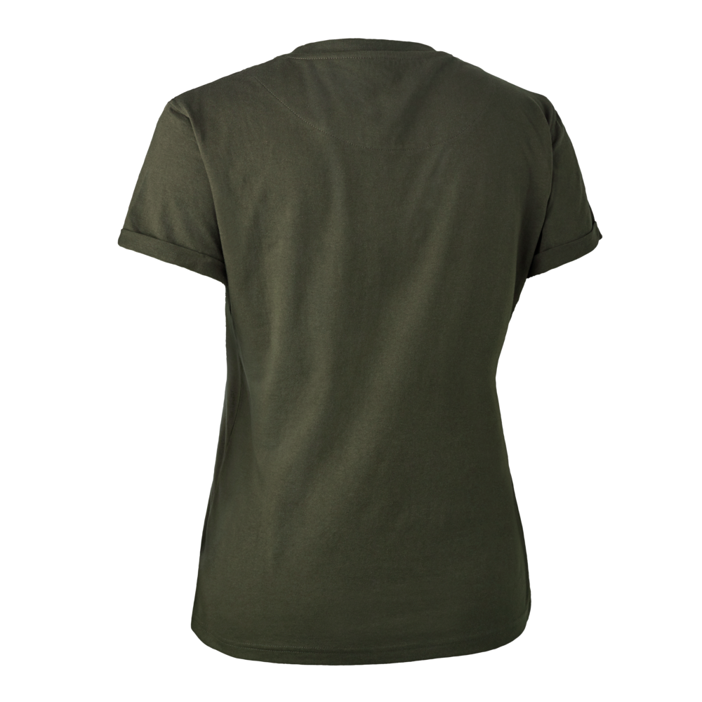 Deerhunter Lady T-shirt med skjold - Billede 3