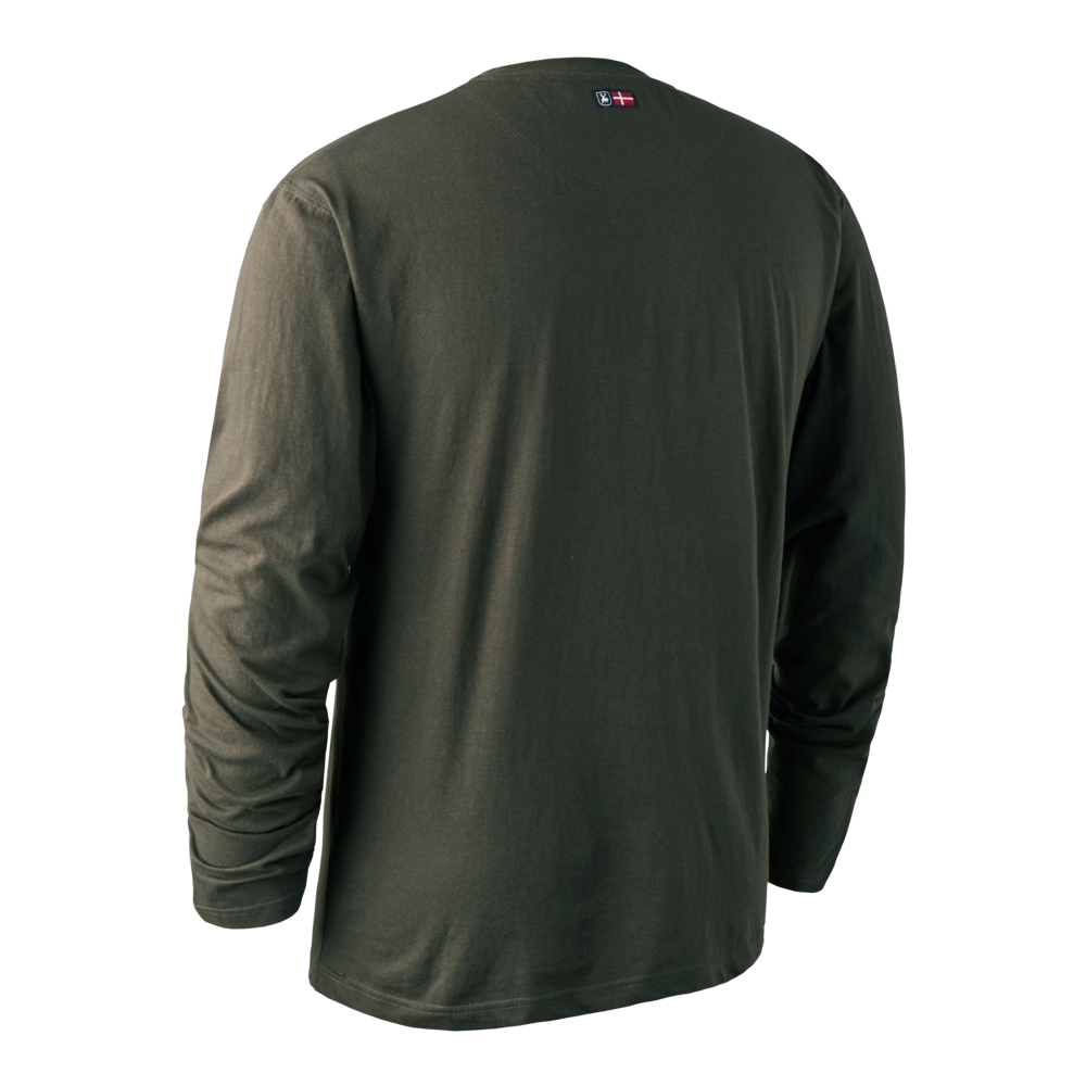 Deerhunter Logo T-shirt med lange ærmer - Billede 3
