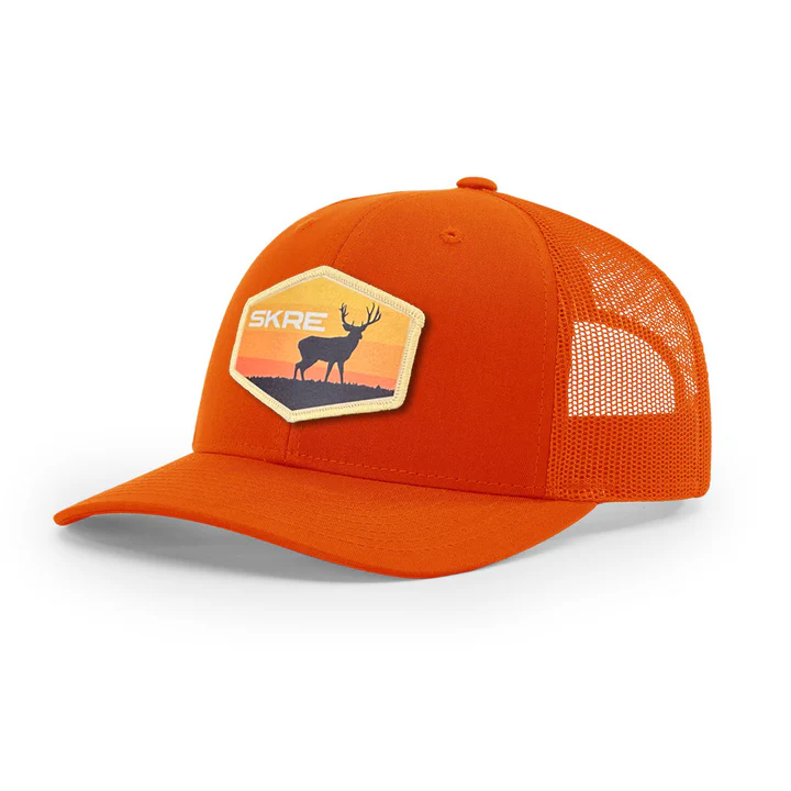 SKRE Orange Patch Hat - Billede 3