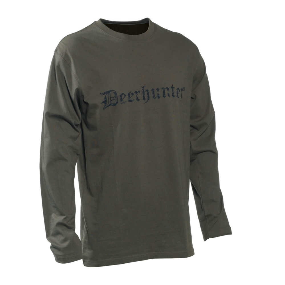 Deerhunter T-shirt med logo (l/æ)