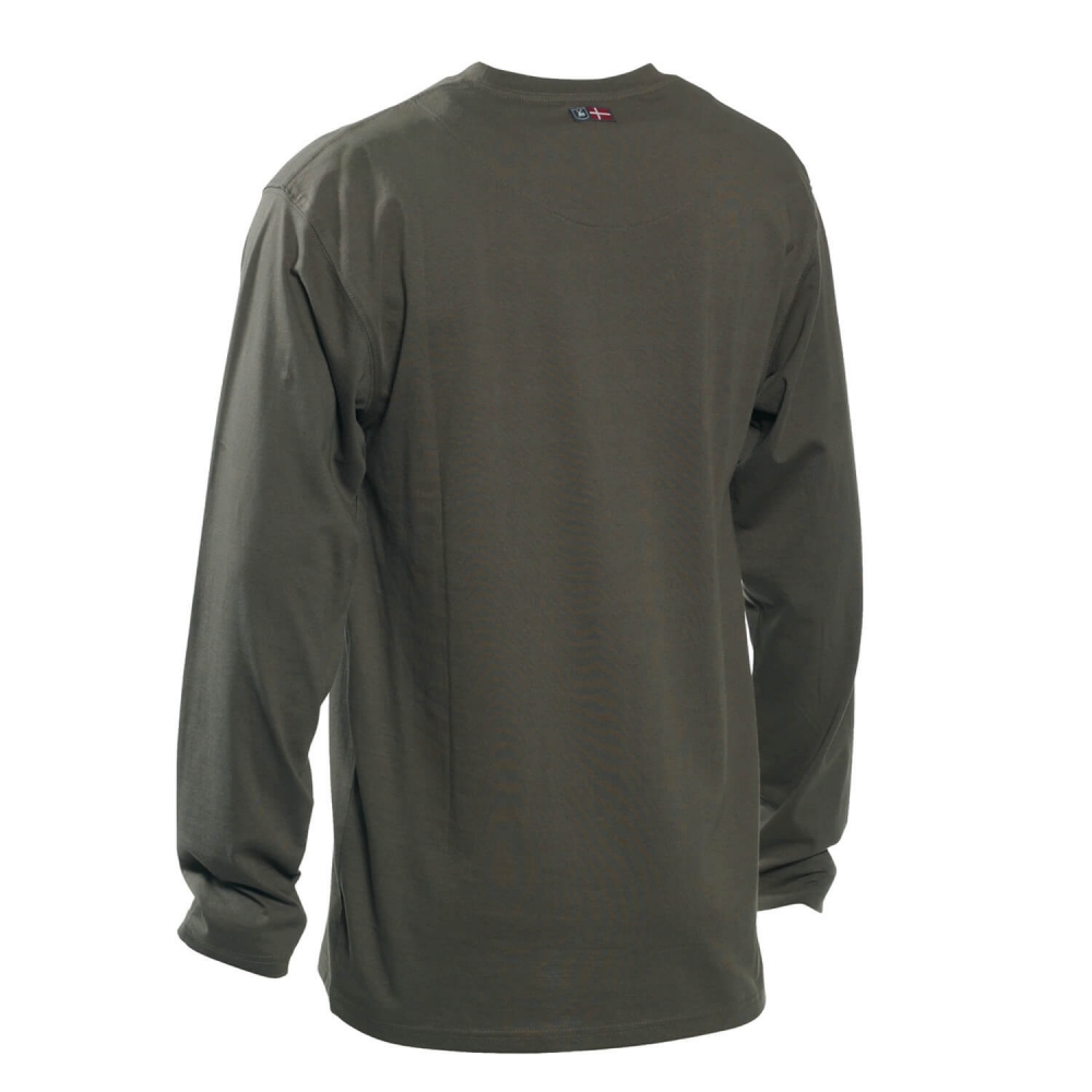 Deerhunter T-shirt med logo (l/æ) - Billede 3