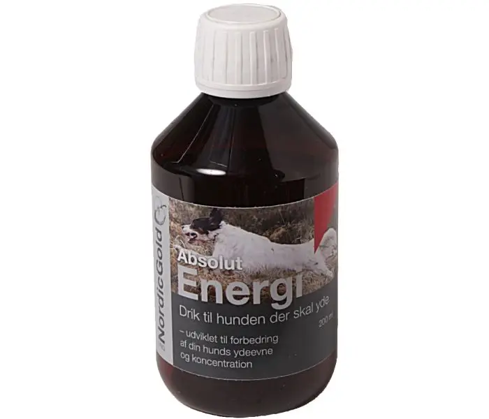 UniQ Absolut Energi Præstationsfremmende drik til hunde 250ml