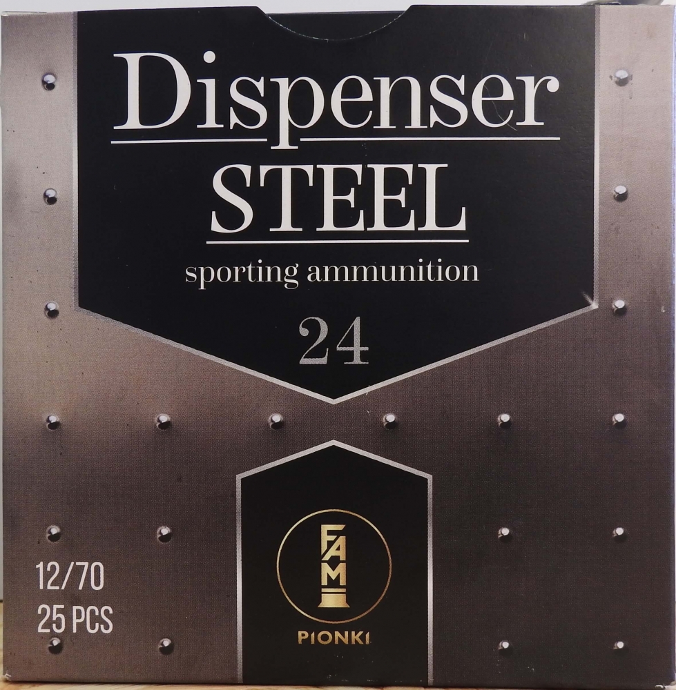 Fam Pionki Dispenser Steel 24g. str.9 flugtskydningspatron