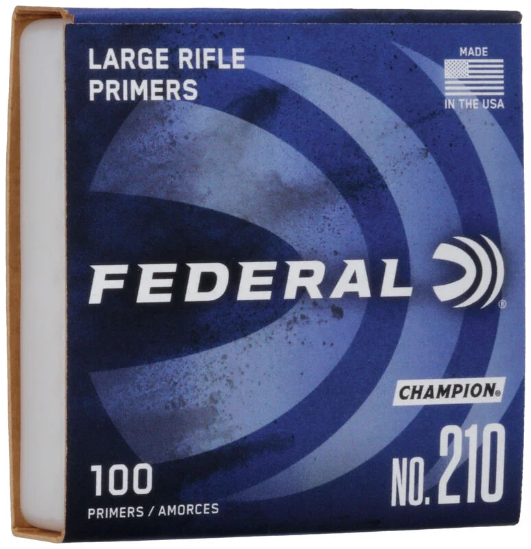 Federal Fænghætter Large Rifle 210