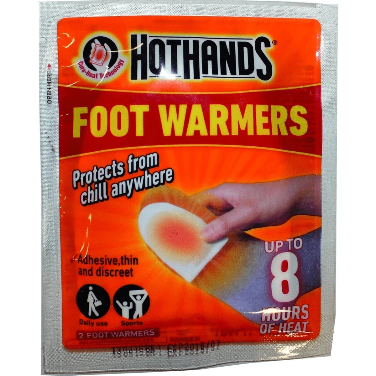 Hothands - Fodvarmer 8 timer