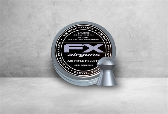 FX Air Rifle Hagl 5,52 mm 15,9 grains (1,030 gr.)