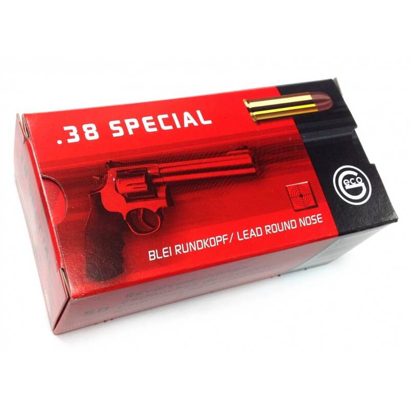 GECO 38 special LRN revolver patron 50stk. 10,2g