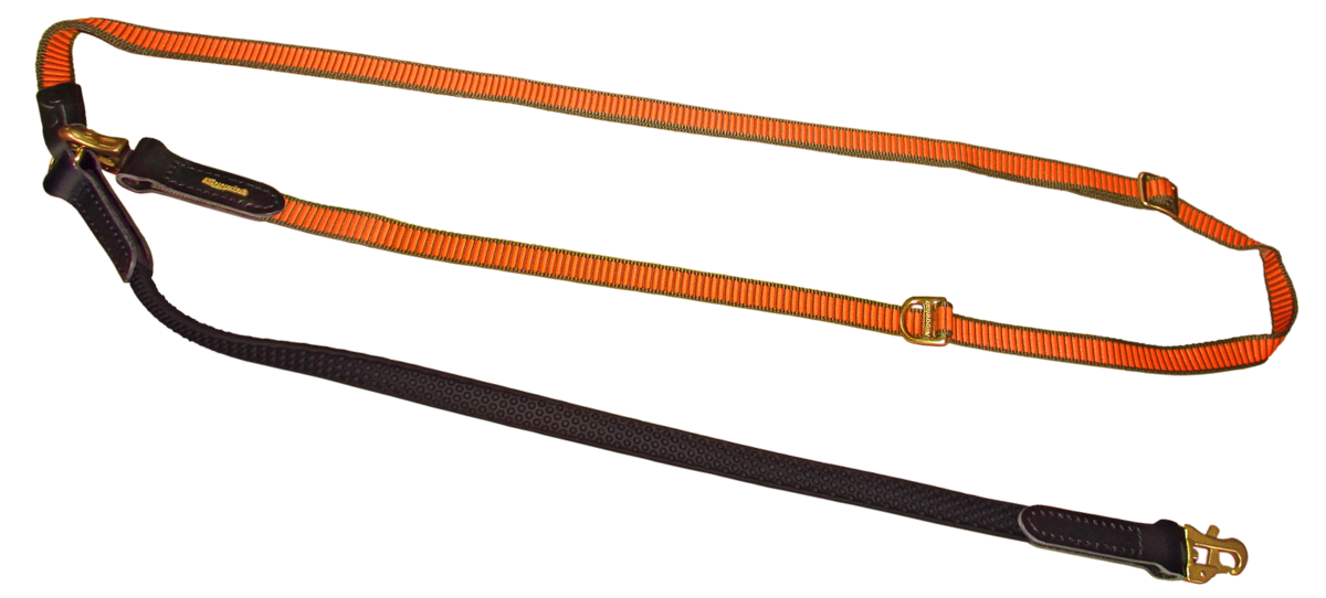 Grip hundeline 20mm Orange skulderline