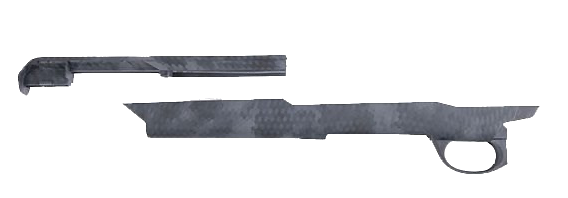 SAKO S20 Hunter forskæfte sort polyfade camo