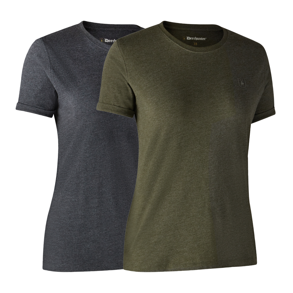 DEERHUNTER Ladies Basis 2-pak T-shirt