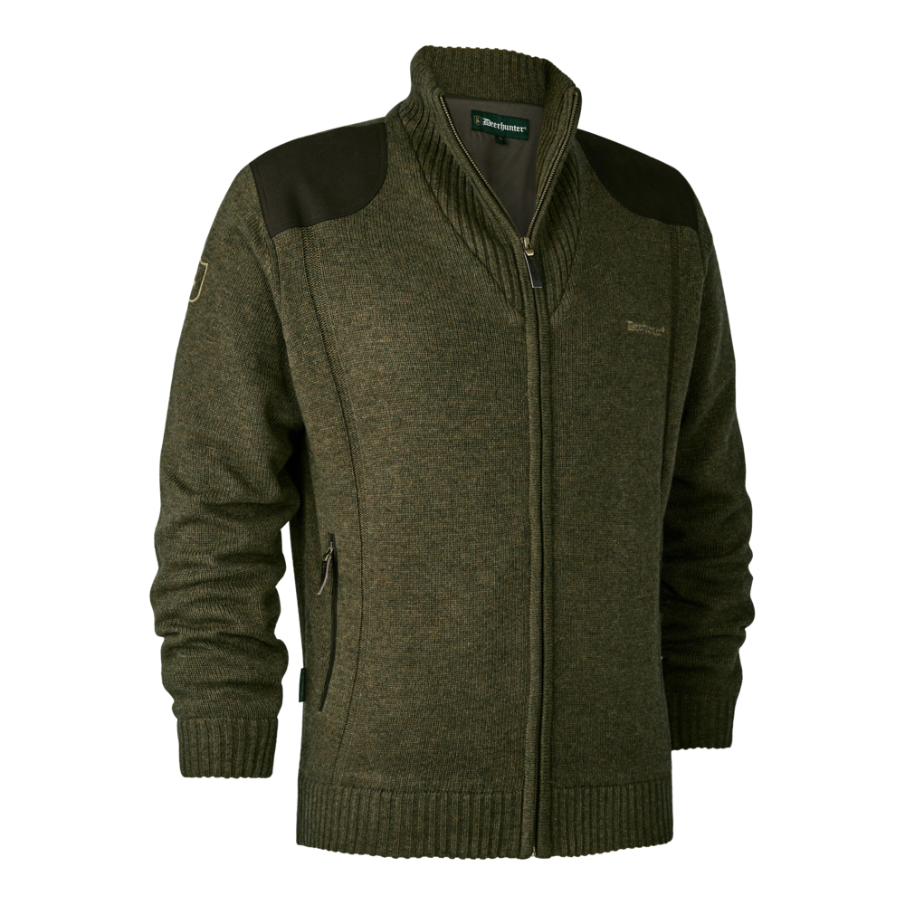 DEERHUNTER Carlisle Strik Cardigan med stormliner