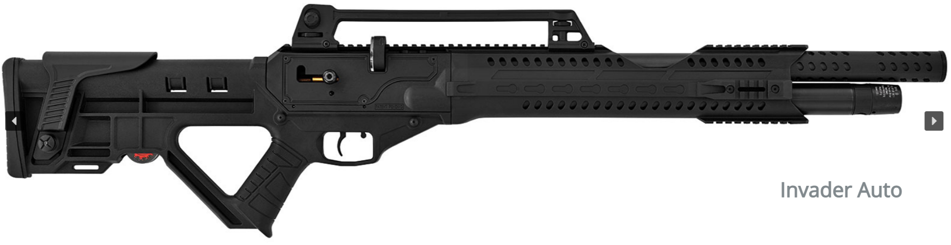 Hatsan Invader (sort) PCP 4,5 mm
