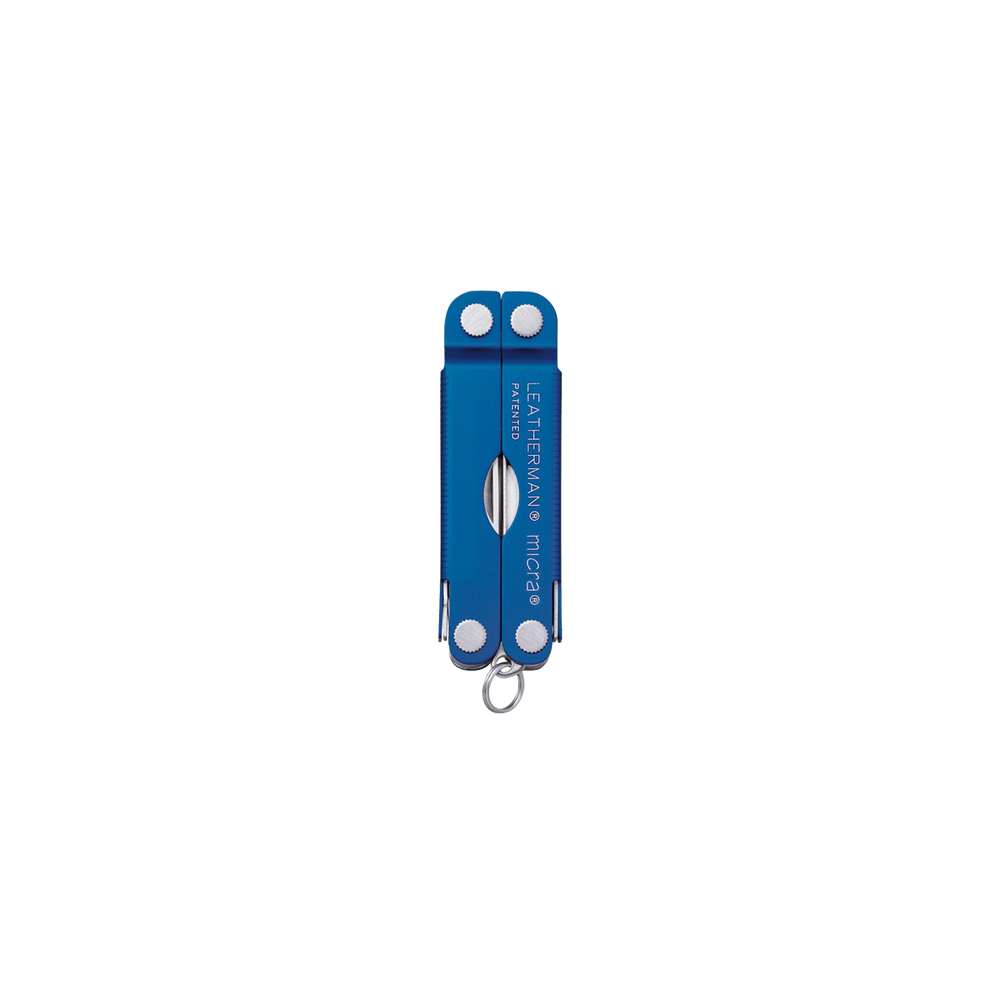 Leatherman Micra grå aluminium multikniv m/ fjeder saks - Billede 3