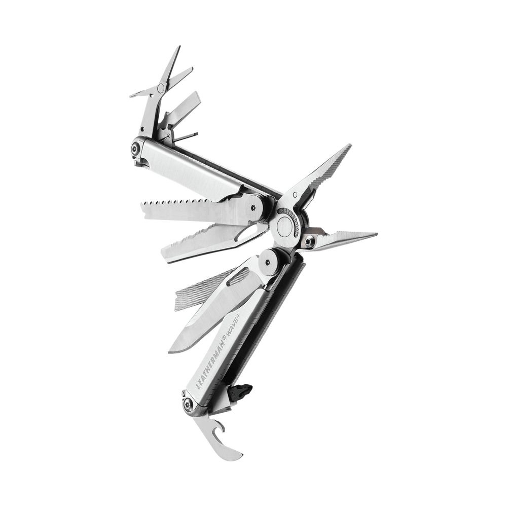 Leatherman Wave + multikniv rustfri stål m/skede - Billede 4