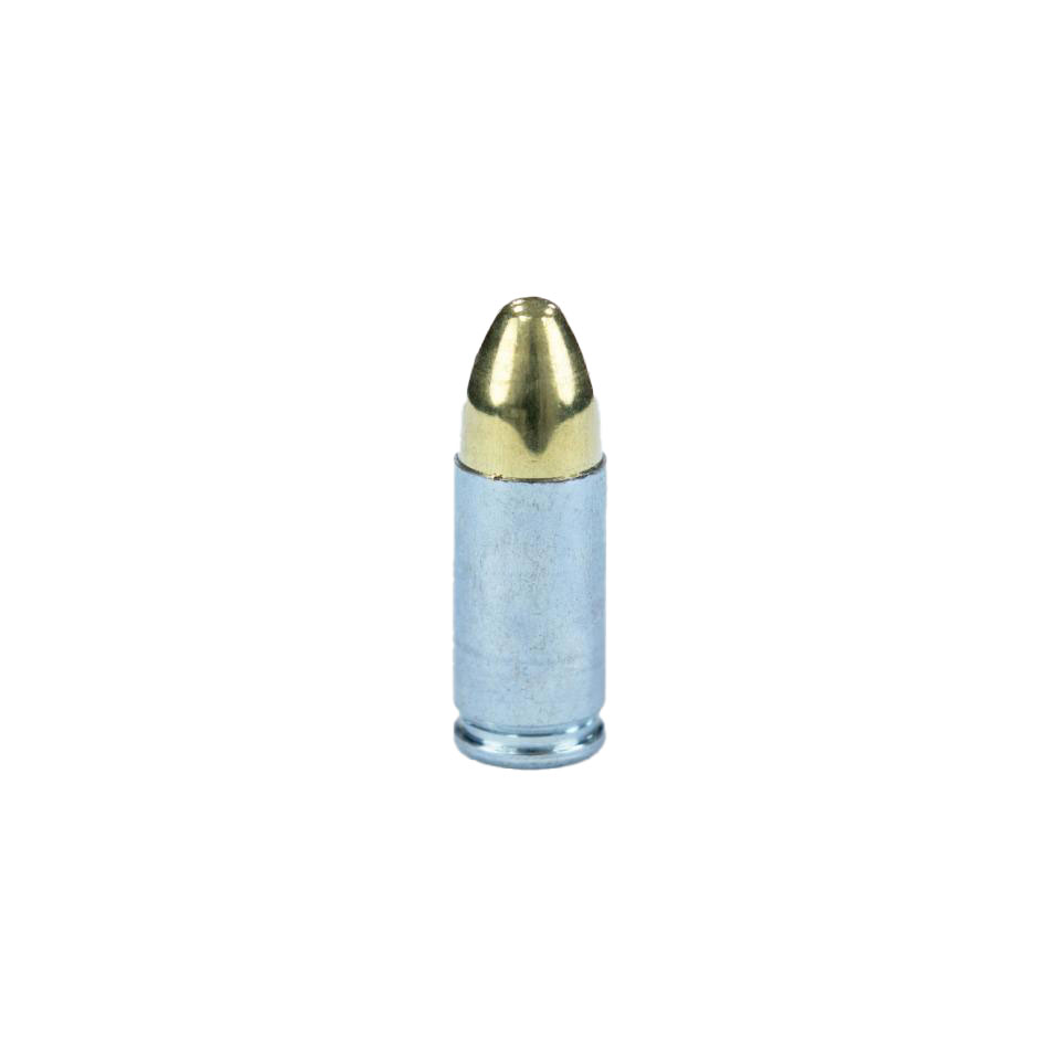 Magtech 9mm Luger FMJ Stål 124gr 9BS