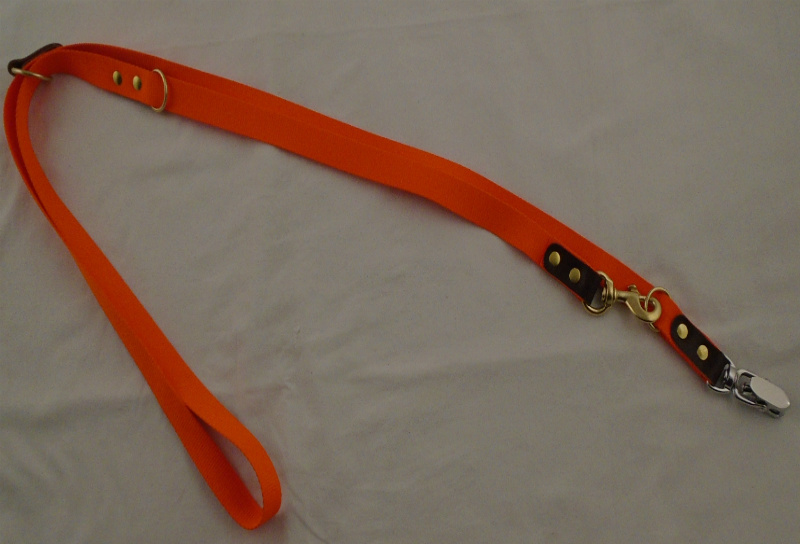 BLF Markprøveline Webbing m/ Quickudløser 25mm x 250cm  - Orange