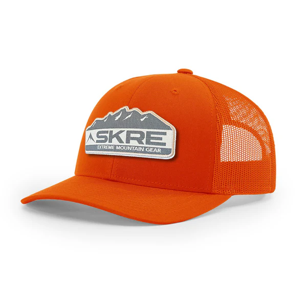 SKRE Orange Patch Hat - Billede 5