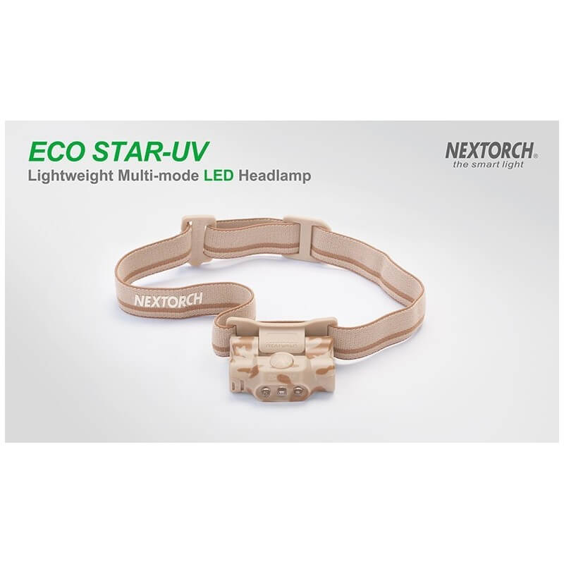 Nextorch Ecostar Pandelampe / håndlygte UV-Ravlygte - Billede 4