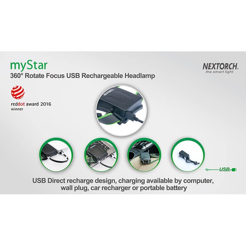 NexTorch MyStar Pandelampe - Billede 4