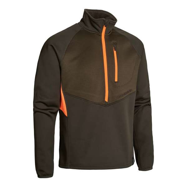 Northern Hunting Falki Herre Fleecejakke Dark Green