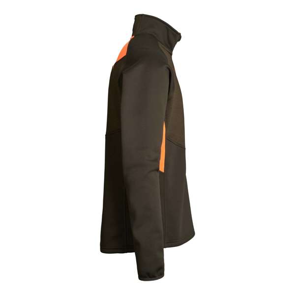 Northern Hunting Falki Herre Fleecejakke Dark Green - Billede 4