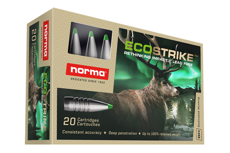 NORMA ECOSTRIKE 300 WIN. MAG. 10,7 Gram / 165gr - Blyfri