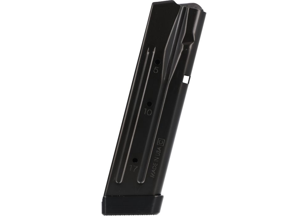 Sig Sauer Magasin P320 fullsize, 9mm, 16-skud, alu baseplate - Billede 3