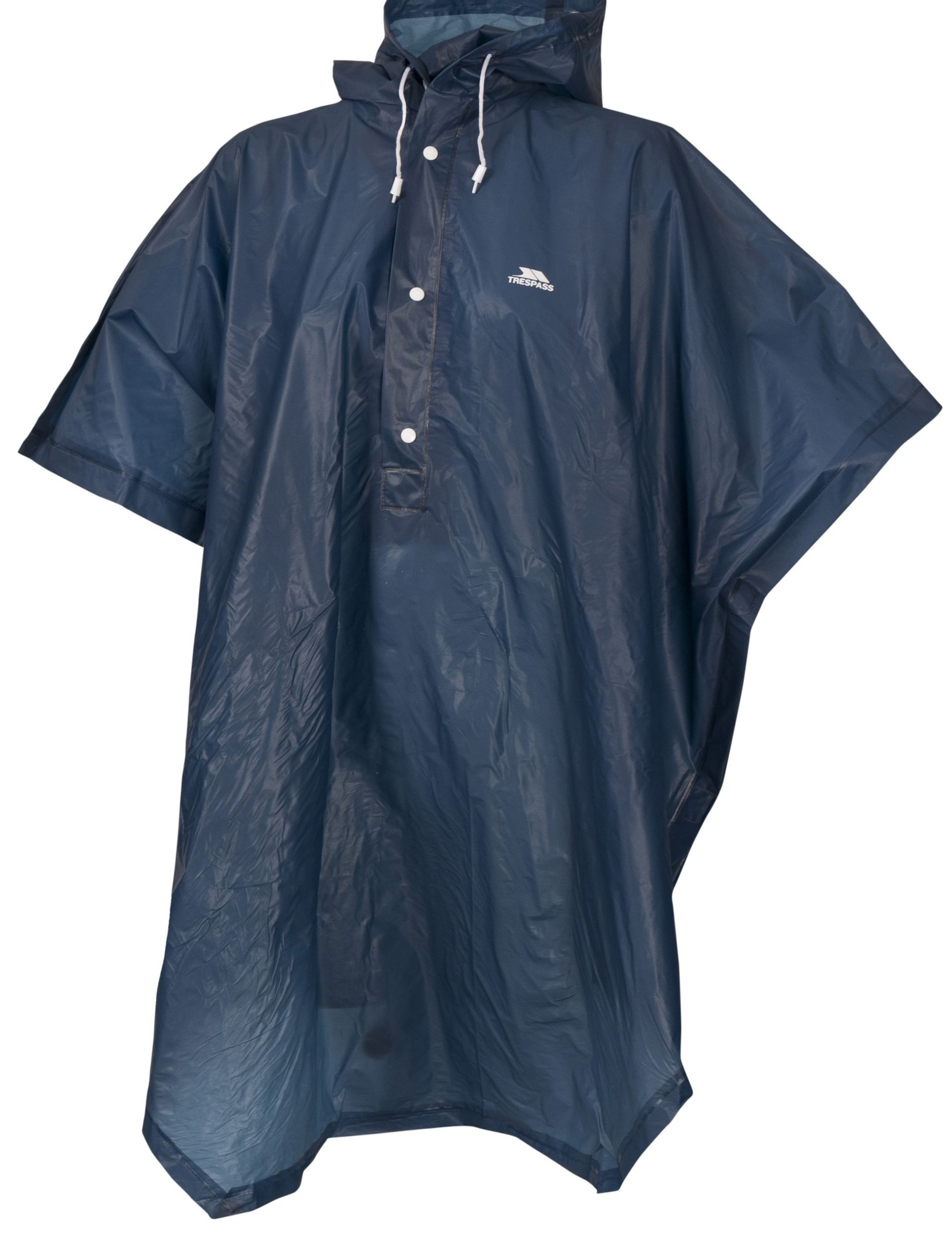 Trespass Canopy Unisex Poncho Navy Blue