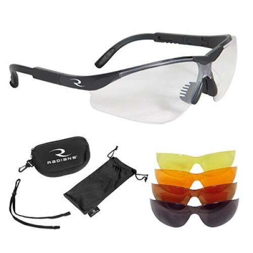 Radians Skydebrille kit/sæt m/ 5 glas