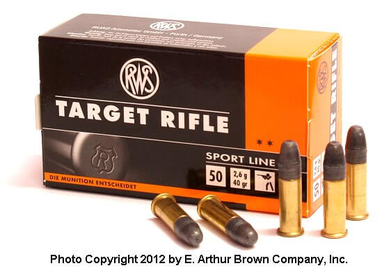 RWS Target rifle kaliber 22LR, 50 stk.