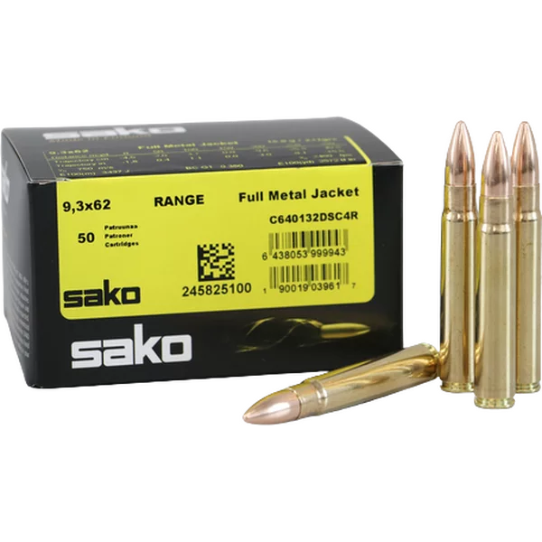 SAKO Speedhead Range 9,3x62 FMJ 15g - 231grain - 50stk