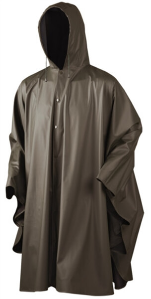 Rainy Poncho one-size Pine green