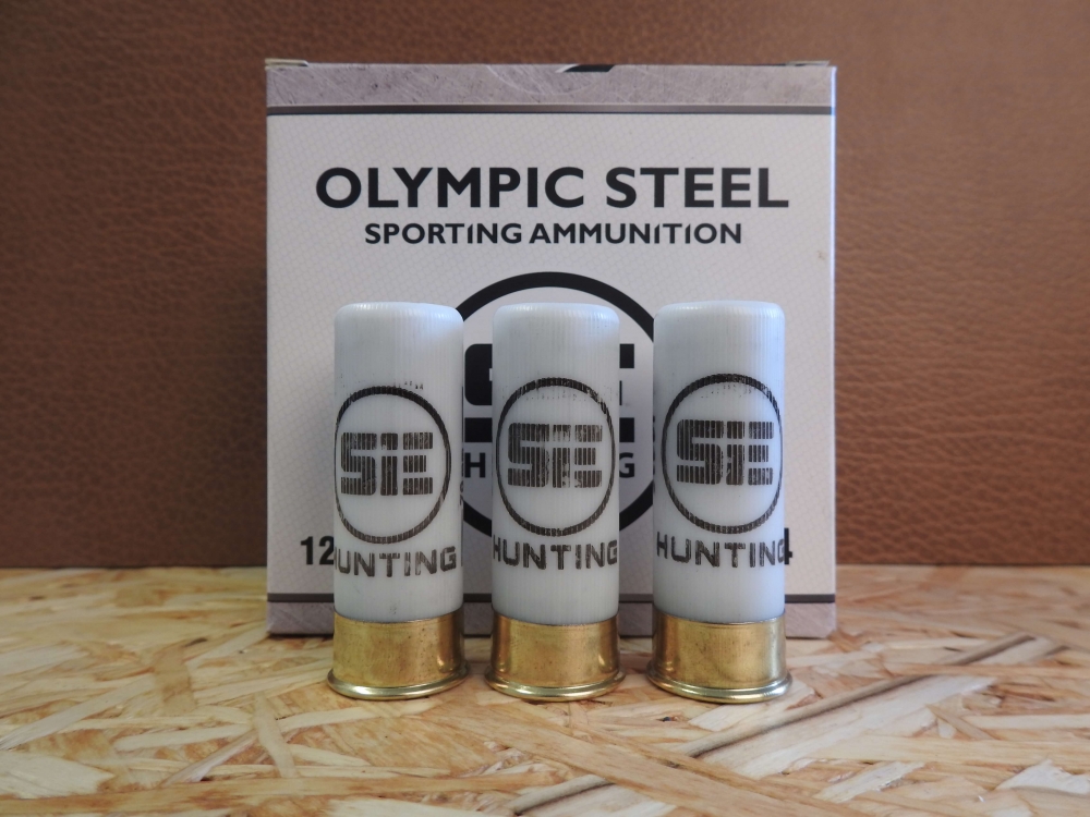 SIE-Hunting Flugtskydningspatron Olympic Steel 24 gram hagl str. 7 kaliber 12/70