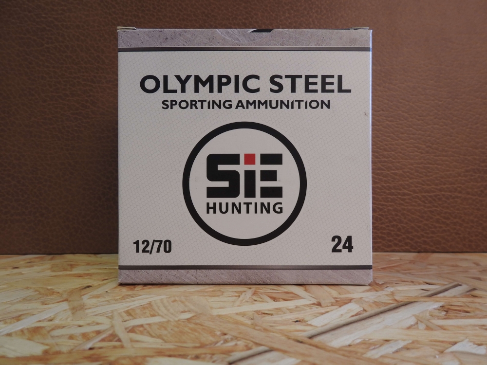 SIE-Hunting Flugtskydningspatron Olympic Steel 24 gram hagl str. 7 kaliber 12/70 - Billede 3
