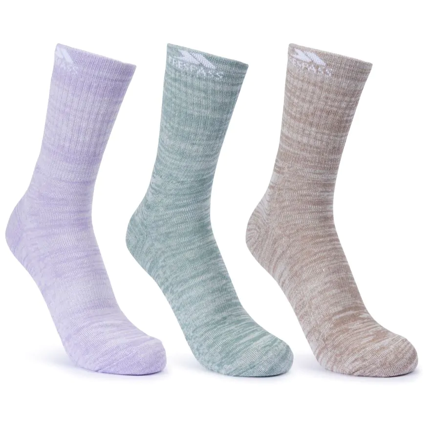 Trespass Helvellyn Dame Sokker 3-pack