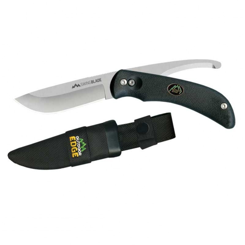 Swingblade kniv med bugåbner