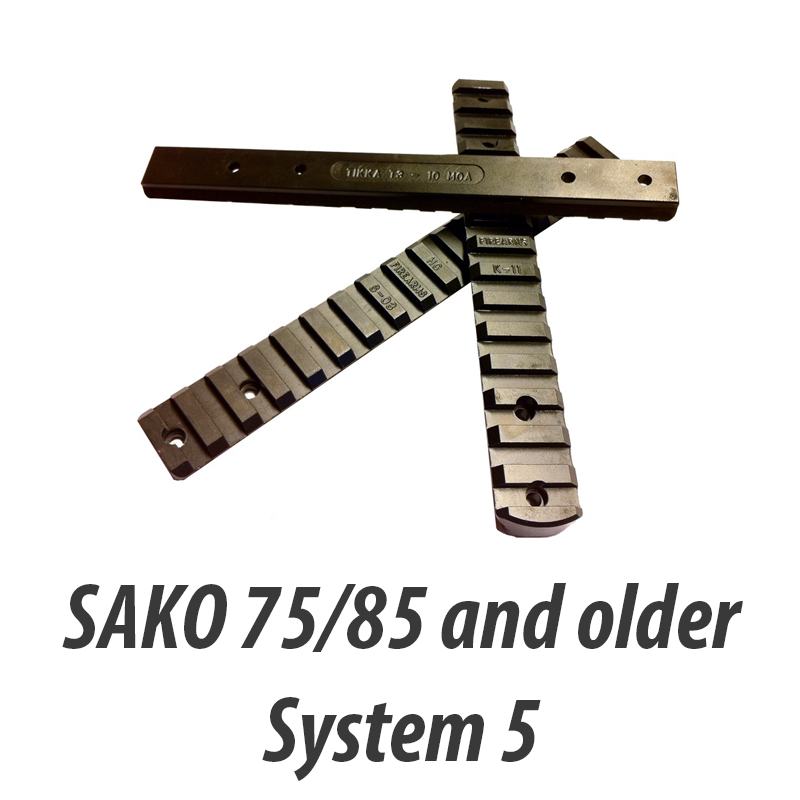 Picatinny / Stanag for SAKO 75/85 - 0 MOA