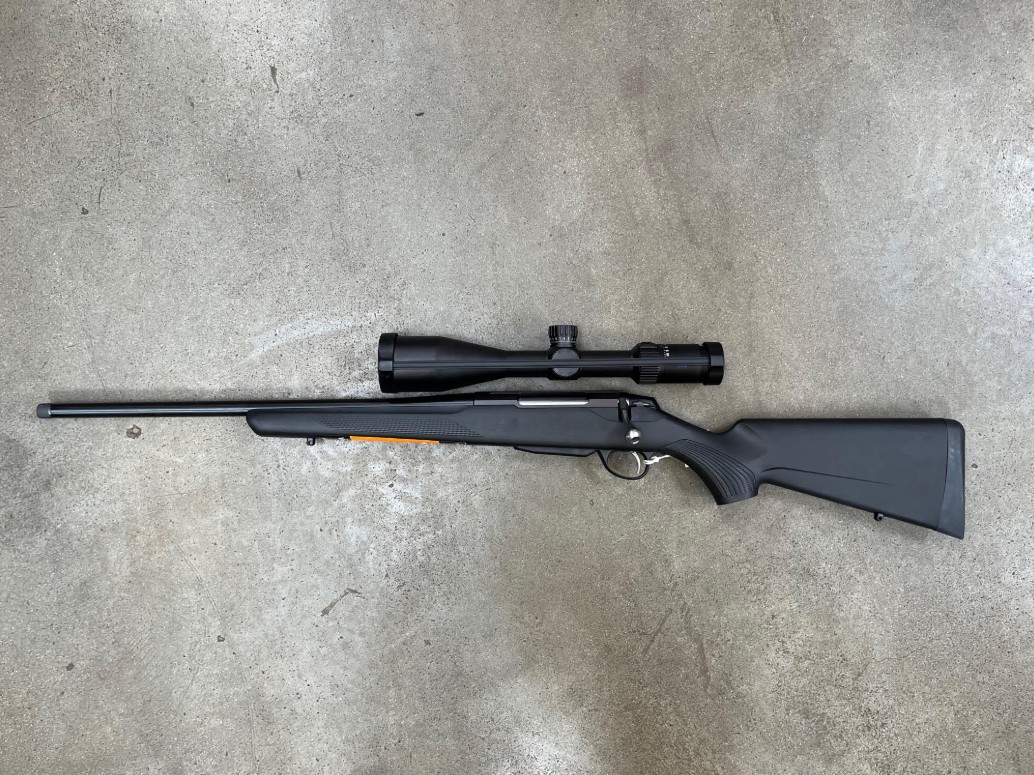 Tikka T3x Lite LH (venstre) 308win m. Zeiss V4 3-12x56 ASV