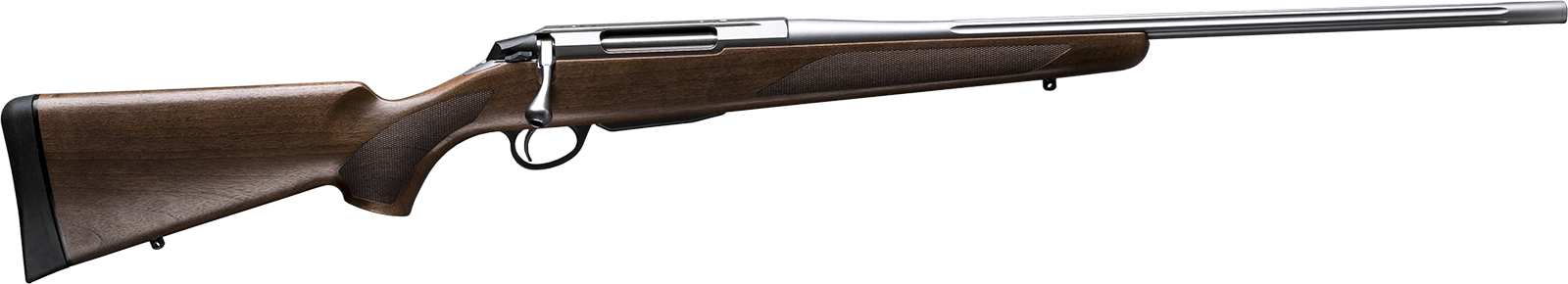 Tikka T3x Hunter stainless, fluted pibe, venstre