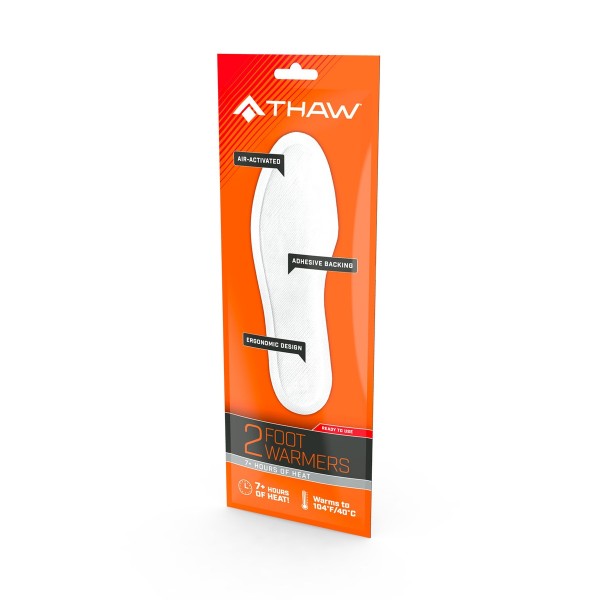 Thaw engangs fodvarmer sæt - 7 timers varme